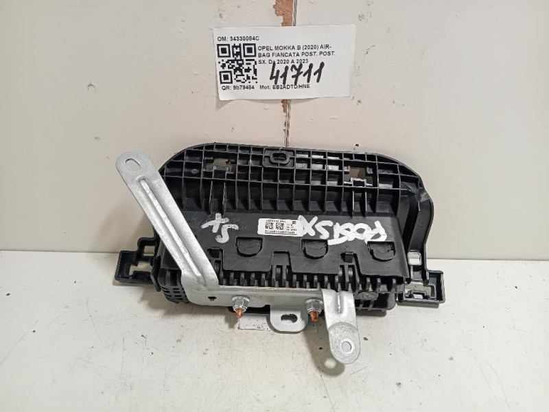 Air-bag Cuscino Sedile ANT DX 96853002 Opel Corsa E 2014