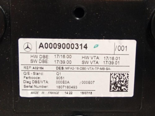 LUCE DI Cortesia Abitacolo