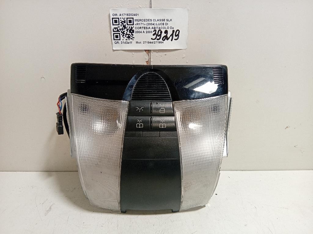 LUCE DI Cortesia Abitacolo A1718202401 Mercedes Classe SLK R171 2004