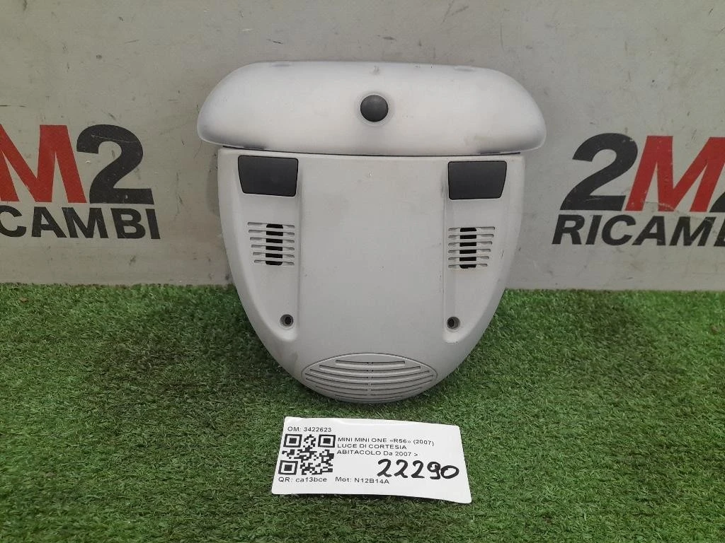 LUCE DI Cortesia Abitacolo 3422623 Mini MINI ONE R56 2007