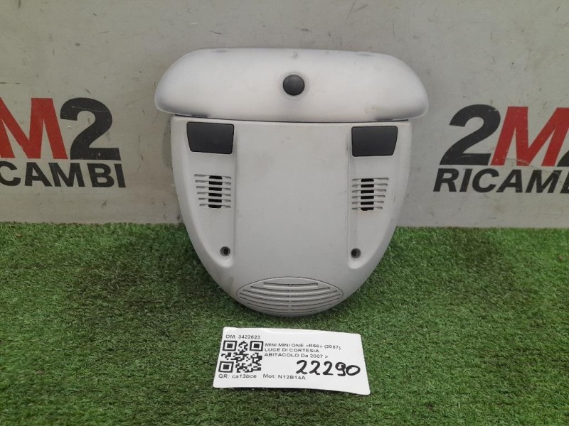 LUCE DI Cortesia Abitacolo 3422623 Mini MINI ONE R56 2007