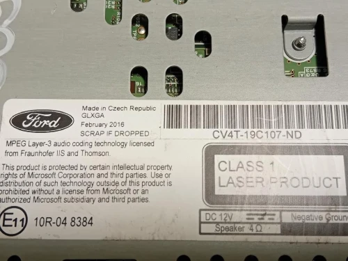 Unità Autoradio CV4T-19C107-ND Ford KUGA II 2013
