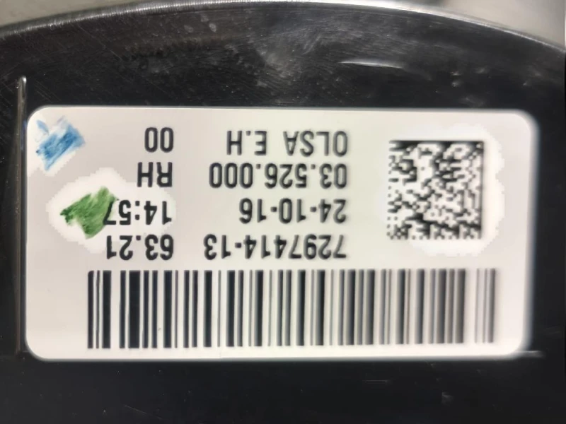 Fanale POST DX 7297414-13 Mini MINI Cooper F56 2014