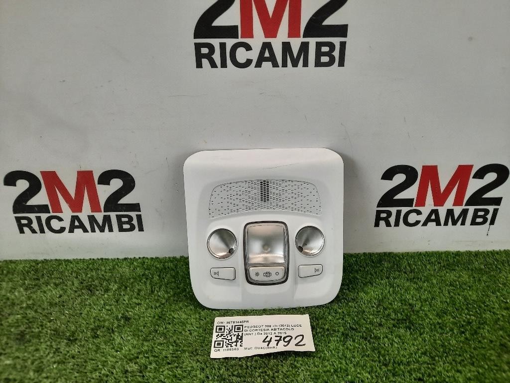 LUCE DI Cortesia Abitacolo ANT 96781445PR Peugeot 208 I 2012