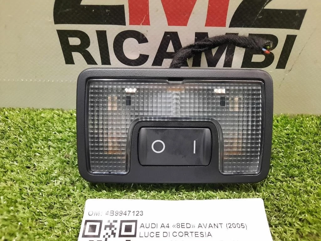 LUCE DI Cortesia Abitacolo POST 4B9947123 Audi A4 8ED Avant 2005