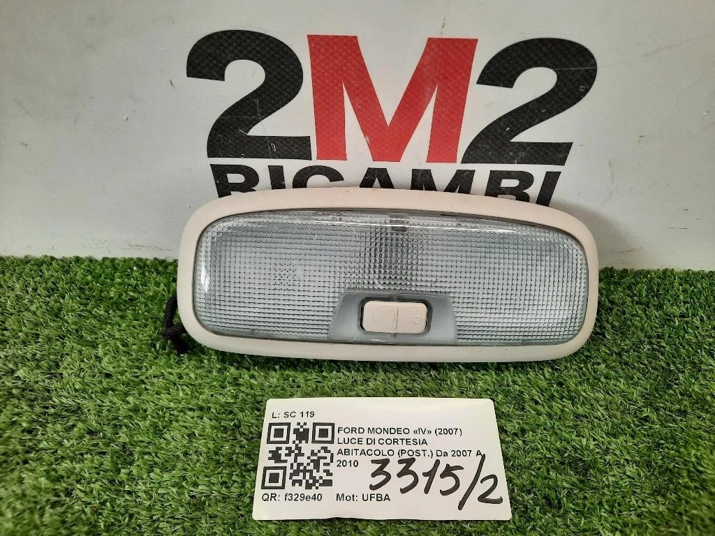 LUCE DI Cortesia Abitacolo POST Ford Mondeo IV 2007
