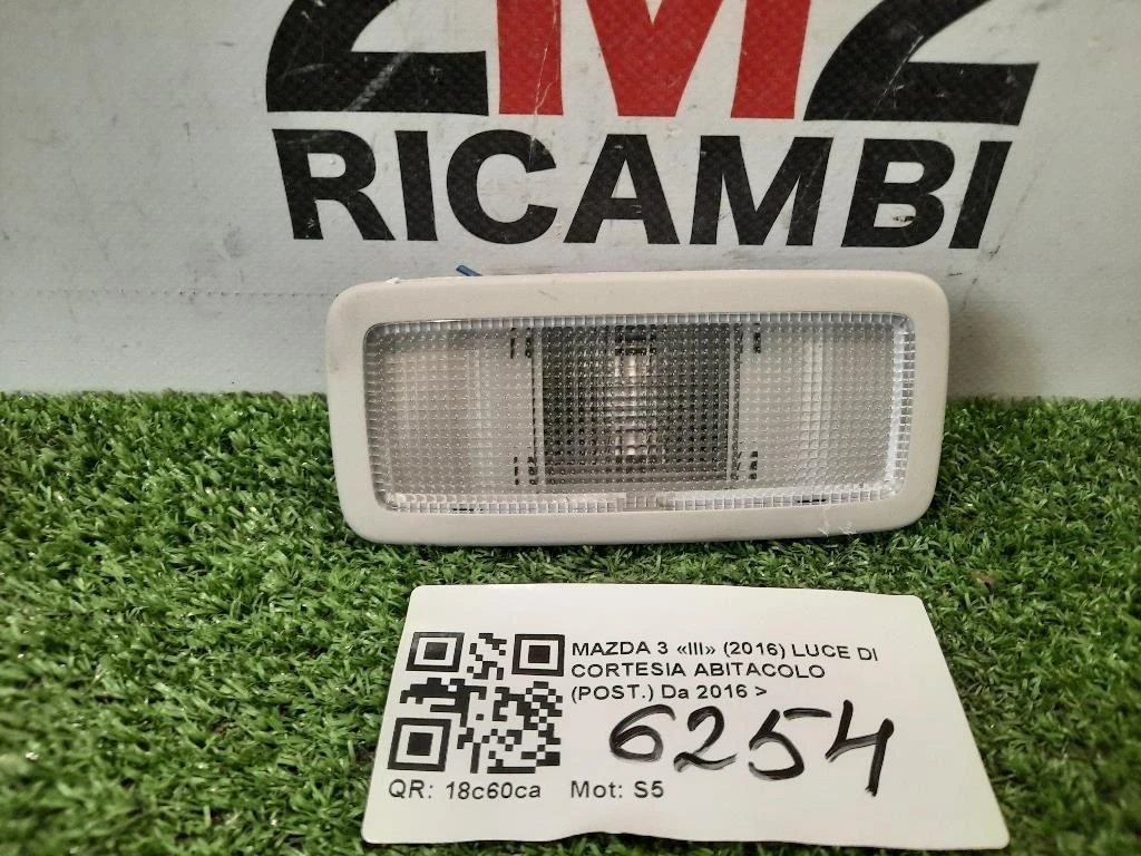 LUCE DI Cortesia Abitacolo POST LUCE CORTESIA Mazda 3 III 2016