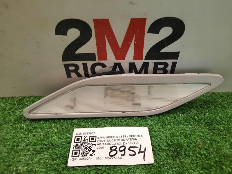 LUCE DI Cortesia Abitacolo SX 8363607 SX Bmw Serie 5 E39 Berlina 1996