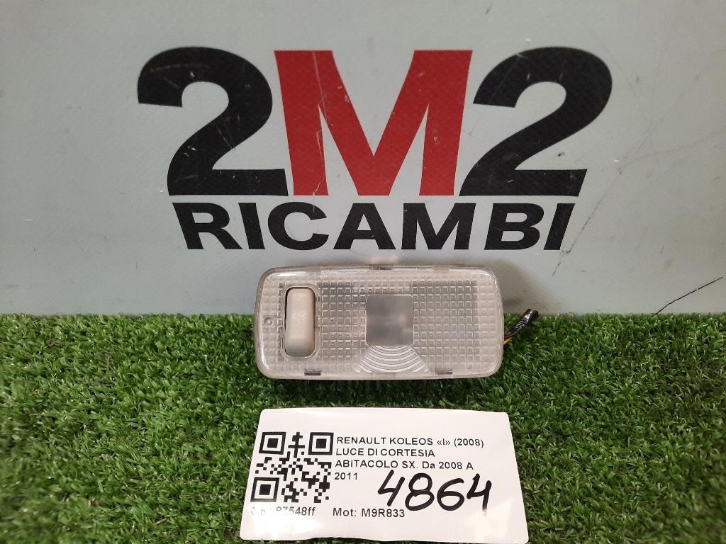 LUCE DI Cortesia Abitacolo SX Renault Koleos I 2008