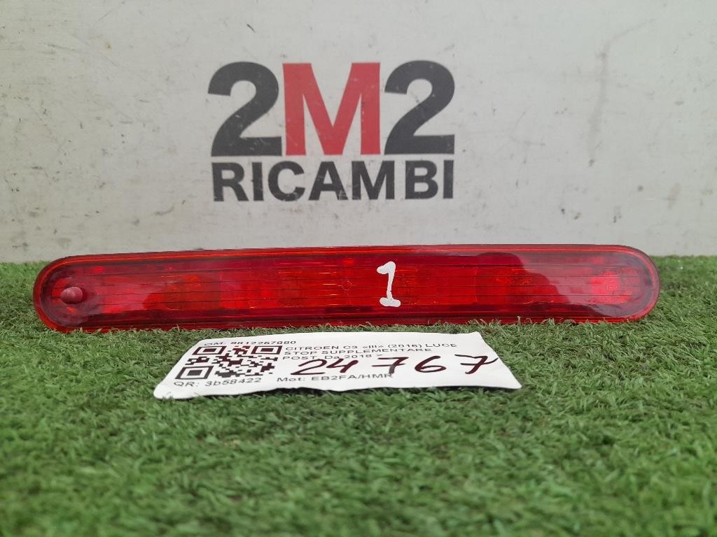 LUCE STOP Supplementare POST 9812257880 Citroen C3 III 2016