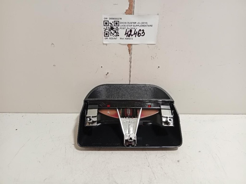 LUCE STOP Supplementare POST 265900027R Dacia Duster II 2018