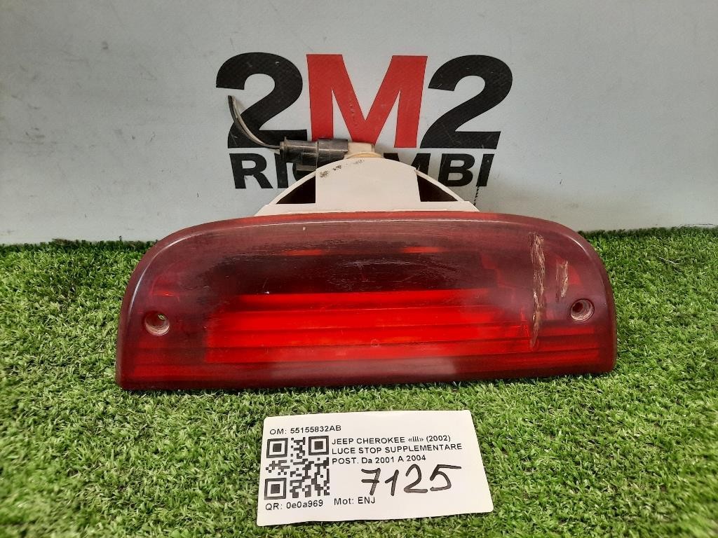 LUCE STOP Supplementare POST 55155832AB Jeep Cherokee III 2002