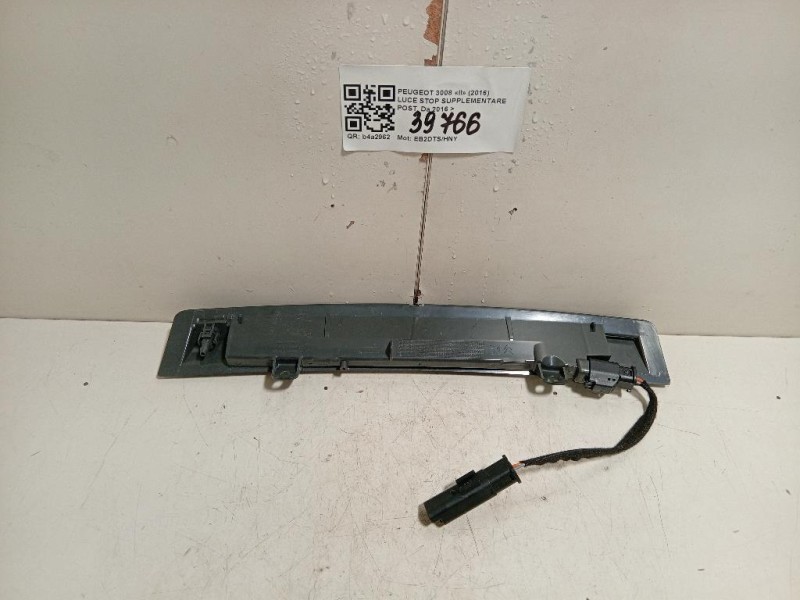 LUCE STOP Supplementare POST 9811951080 Peugeot 3008 II 2016