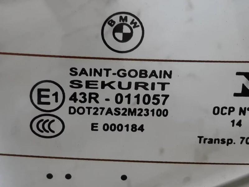 Lunotto 43R-011057 Bmw Serie 1 F21 Berlina 2012