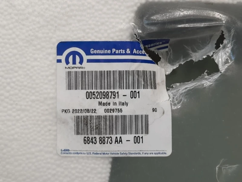 Lunotto 68438873AA -001 Jeep Renegade 2018