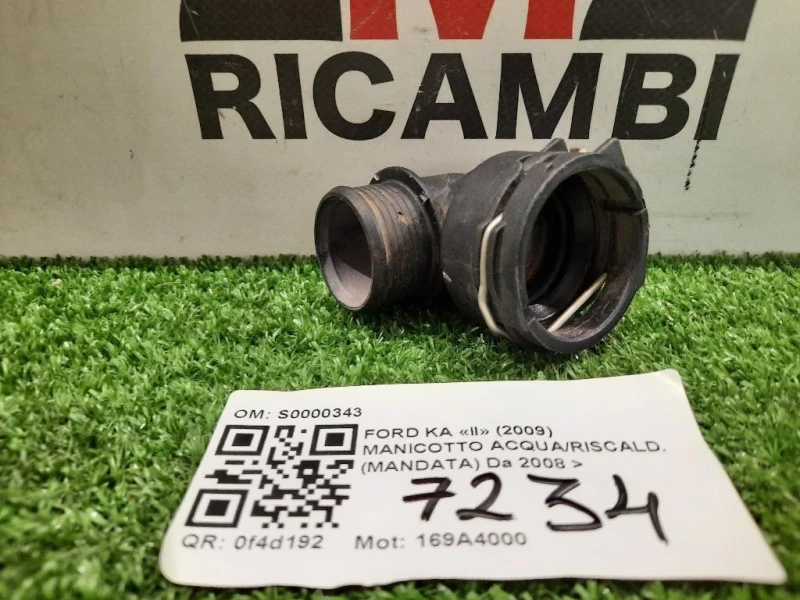 Manicotto Acquariscaldmandata S0000343 Ford KA II 2009