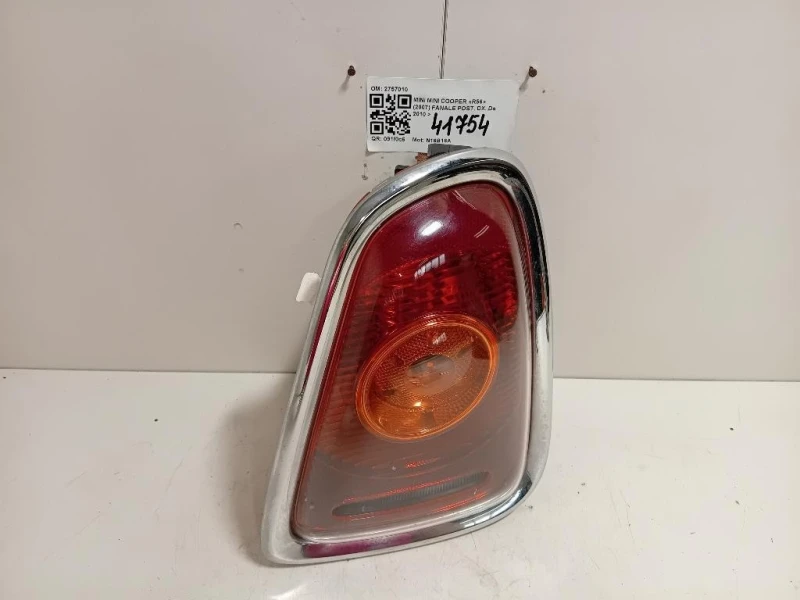 Fanale POST DX 2757010 Mini MINI Cooper R56 2007