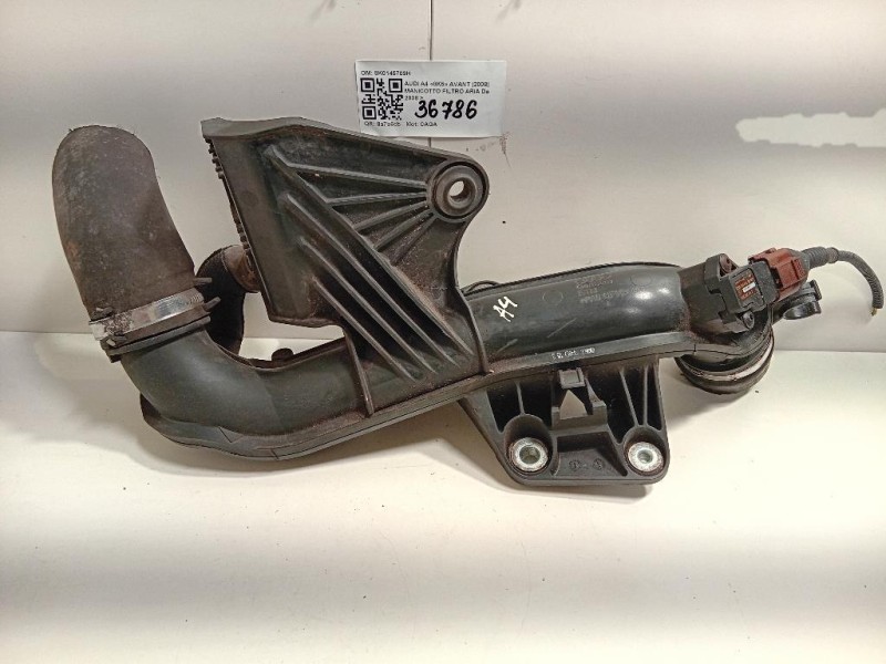 Manicotto Filtro ARIA 8K0145709H Audi A4 8K5 Avant 2008