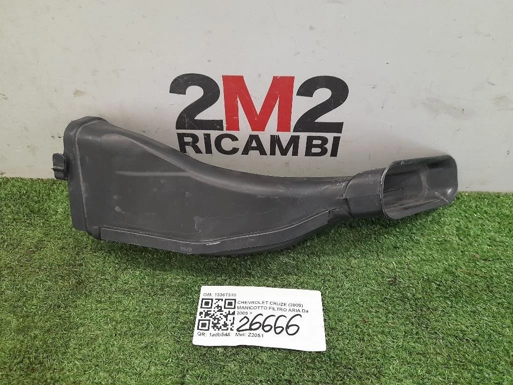 Manicotto Filtro ARIA 13367310 Chevrolet Cruze 2009