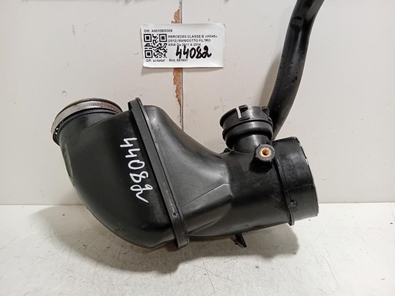 Manicotto Filtro ARIA A6510900309 Mercedes Classe B W246 2012