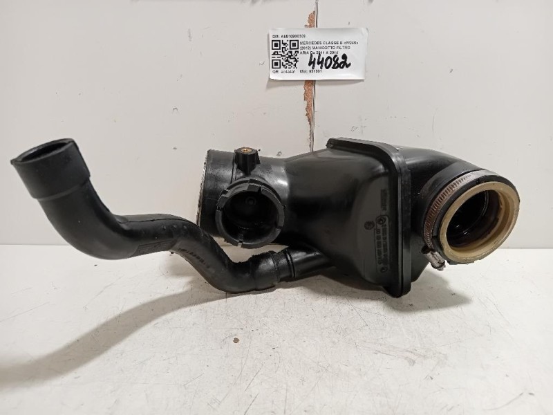 Manicotto Filtro ARIA A6510900309 Mercedes Classe B W246 2012