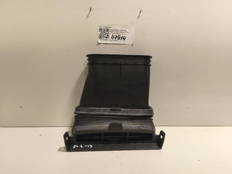Manicotto Filtro ARIA A1665000061 Mercedes Classe ML W166 2012