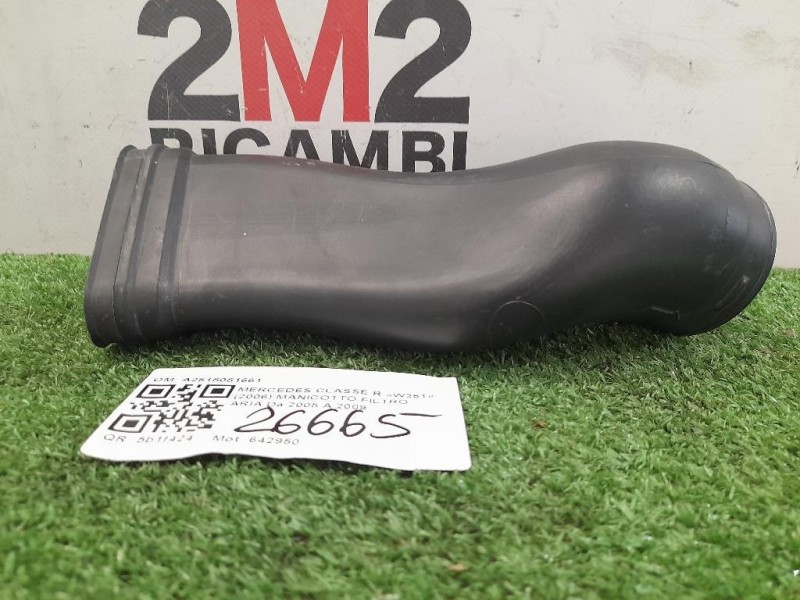 Manicotto Filtro ARIA A2515051661 Mercedes Classe R W251 2006