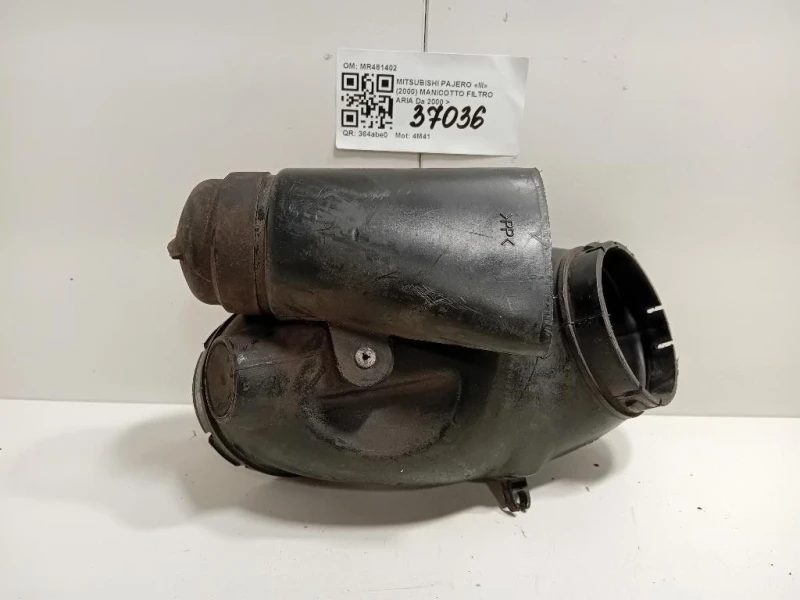 Manicotto Filtro ARIA MR481402 Mitsubishi Pajero III 2000