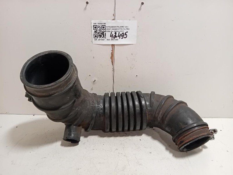 Manicotto Filtro ARIA 1505A196 Mitsubishi Pajero IV 2007