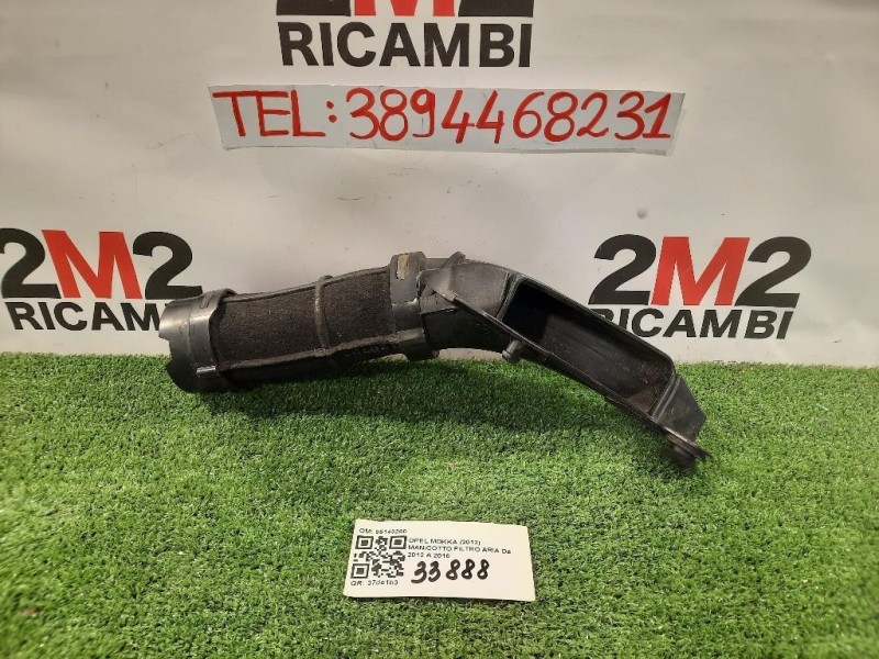 Manicotto Filtro ARIA 95143260 TUBO ASPIRAZIONE ARIA Opel Mokka 2013