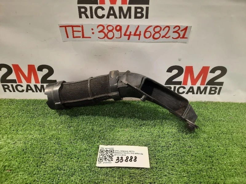 Manicotto Filtro ARIA 95143260 TUBO ASPIRAZIONE ARIA Opel Mokka 2013