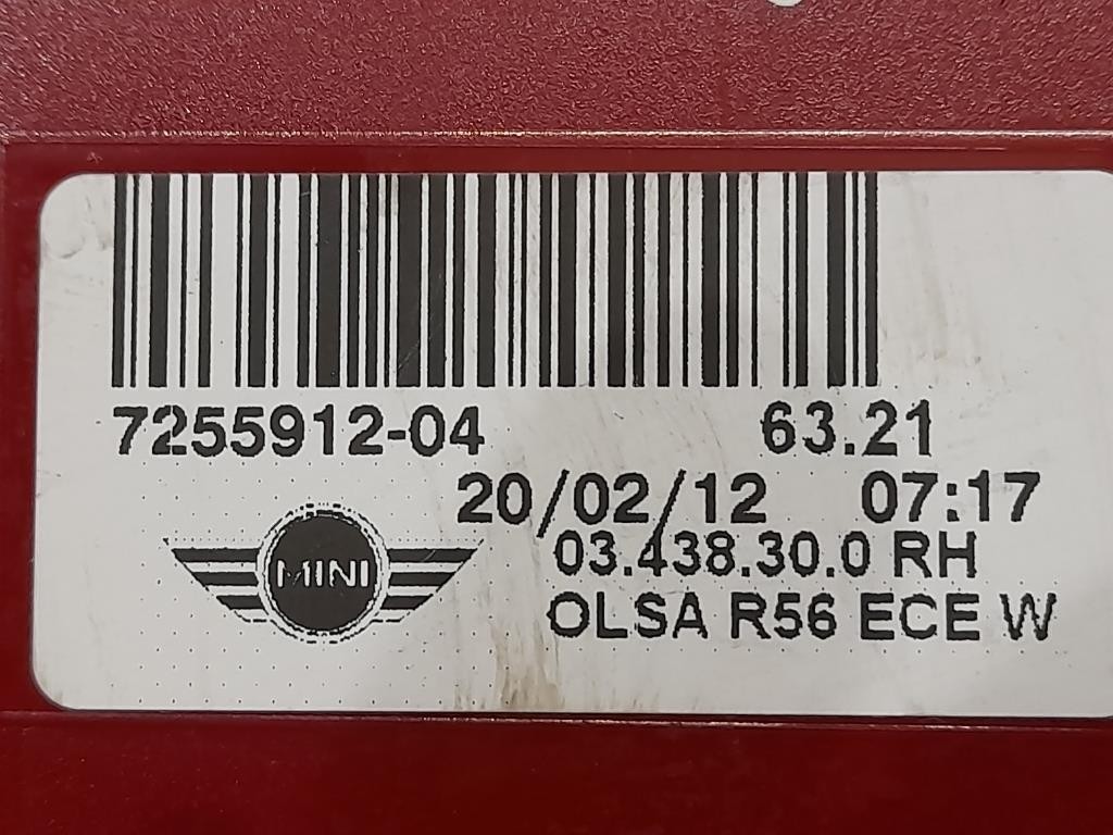 Fanale POST DX 7255910-05 Mini MINI Cooper R56 2007