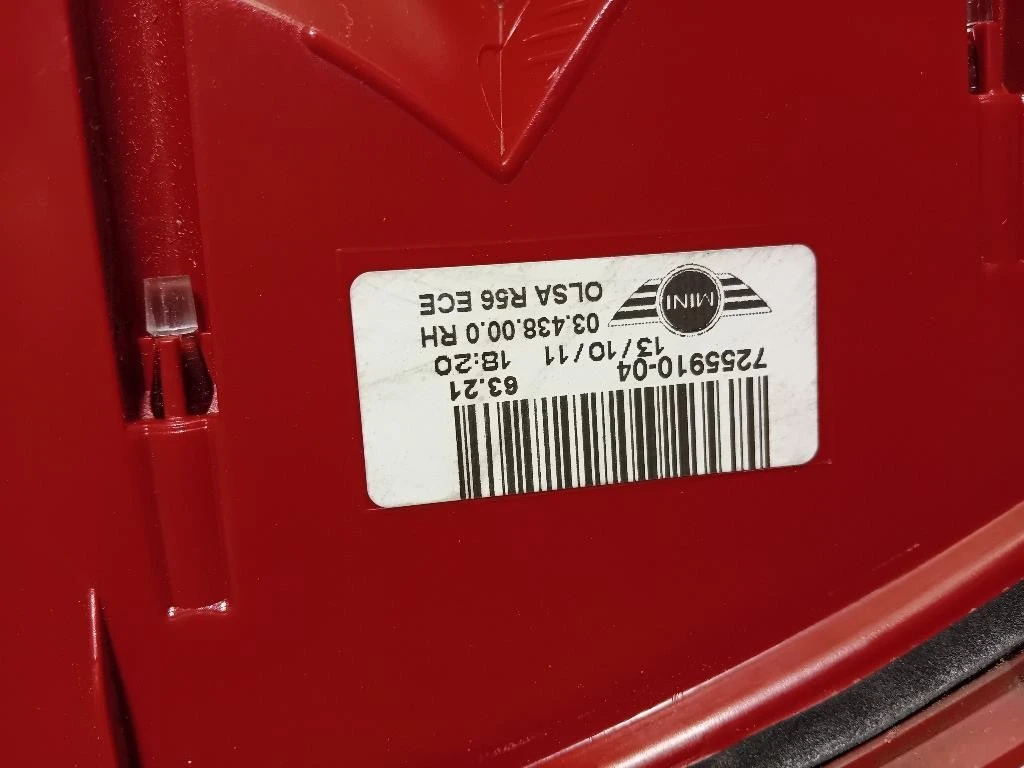 Fanale POST DX 7255909-04 Mini MINI Cooper R56 2007