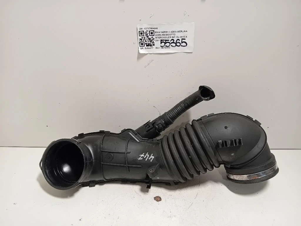 Manicotto Intercooler INF 13717804846 Bmw Serie 3 E90 Berlina 2005
