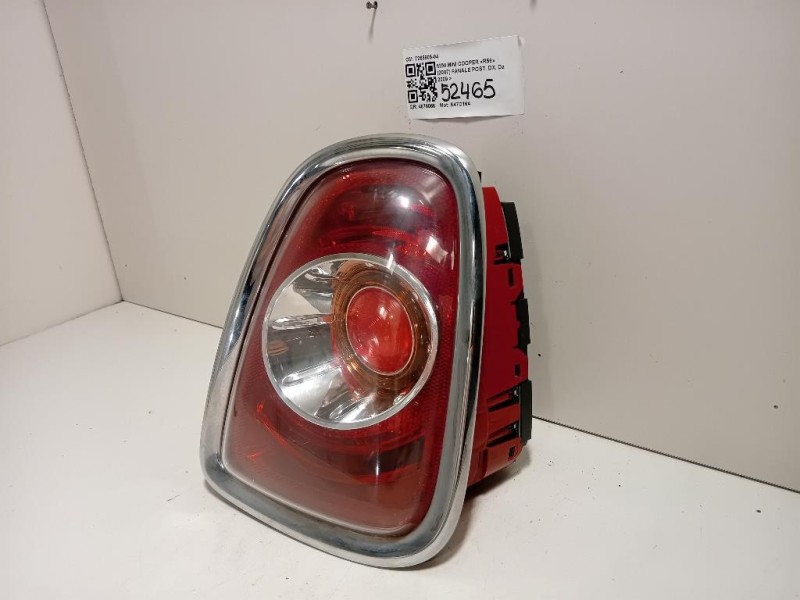 Fanale POST DX 7255909-04 Mini MINI Cooper R56 2007