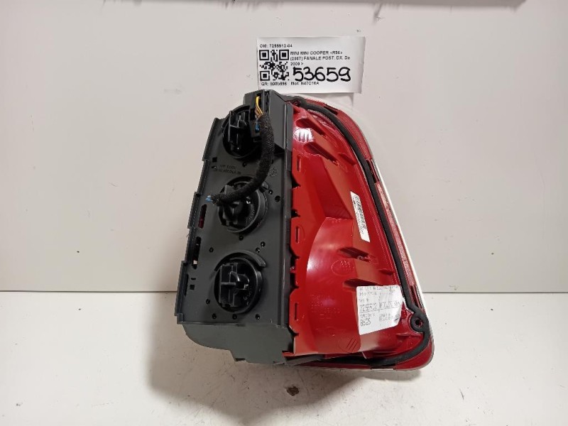 Fanale POST DX 7255912-04 Mini MINI Cooper R56 2007