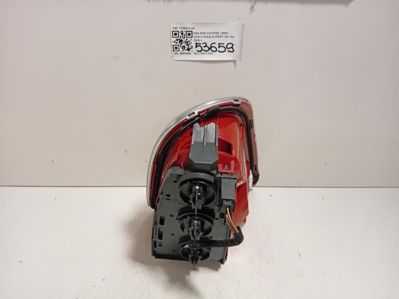 Fanale POST DX 7255912-04 Mini MINI Cooper R56 2007
