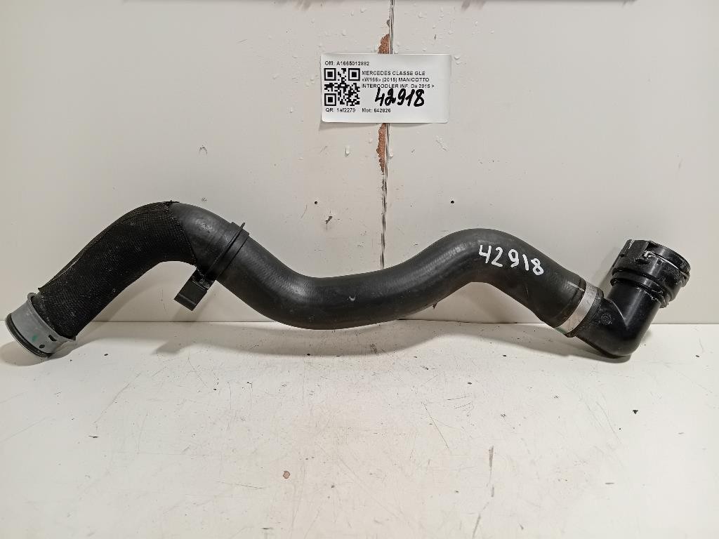 Manicotto Intercooler INF A1665012882 Mercedes Classe GLE W166 2015