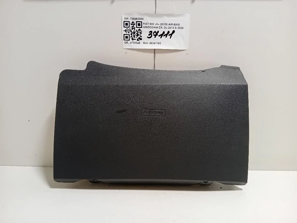Air-bag Ginocchia DX 735452888 Fiat 500 II 2015