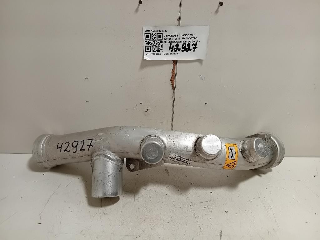 Manicotto Intercooler INF A6420908937 Mercedes Classe GLE W166 2015