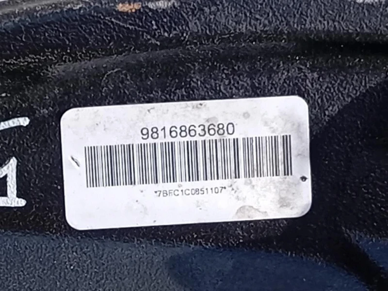 Braccio Oscillante ANT SX 9816863680 Opel Vivaro C 2019