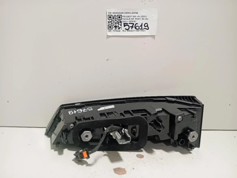 Fanale INF POST SX 9835300480 Peugeot 308 III 2021