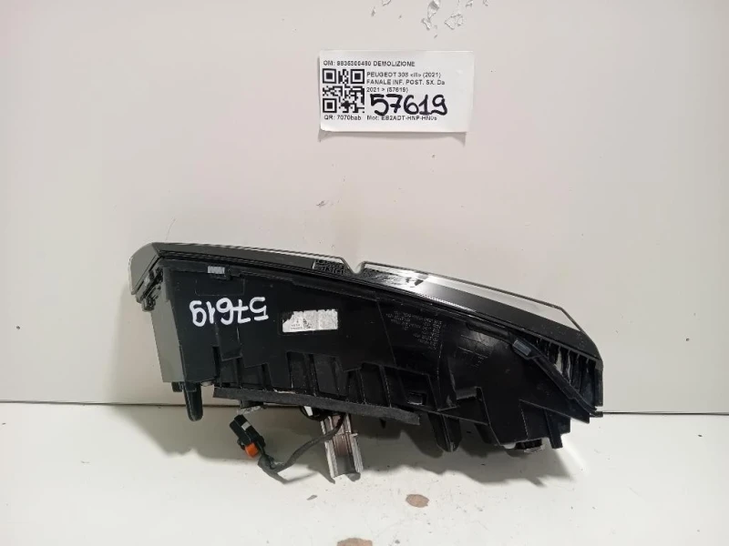 Fanale INF POST SX 9835300480 Peugeot 308 III 2021