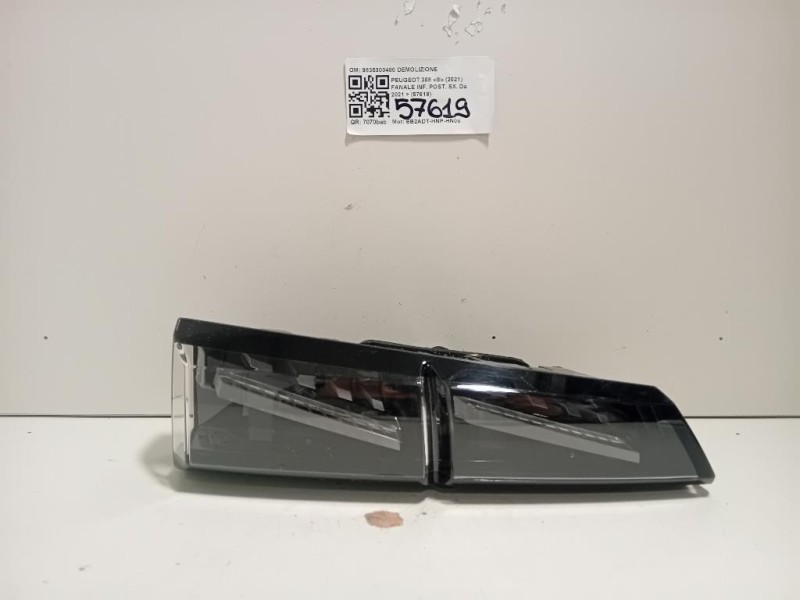 Fanale INF POST SX 9835300480 Peugeot 308 III 2021