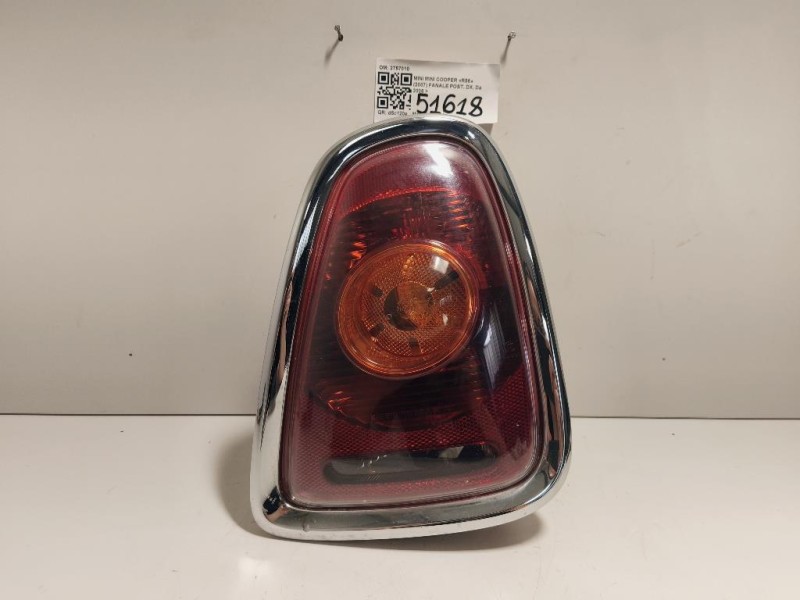 Fanale POST DX 2757010 Mini MINI Cooper R56 2007