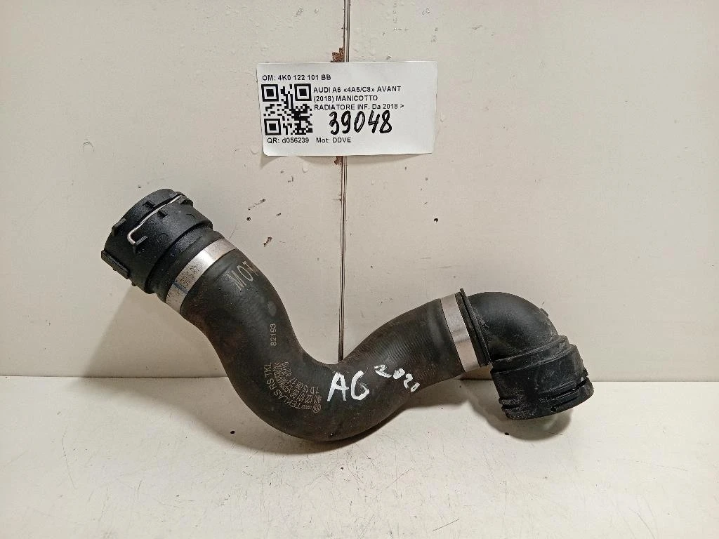 Manicotto Radiatore INF 4K0 122 101 BB Audi A6 4a5c8 Avant 2018
