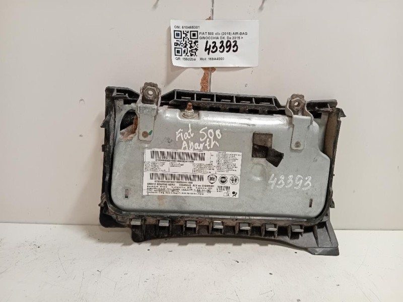 Air-bag Ginocchia DX 610465301 Fiat 500 II 2015