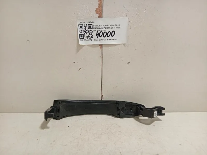 Maniglia Porta EST ANT DX 1611145480 Citroen Jumpy IV 2016