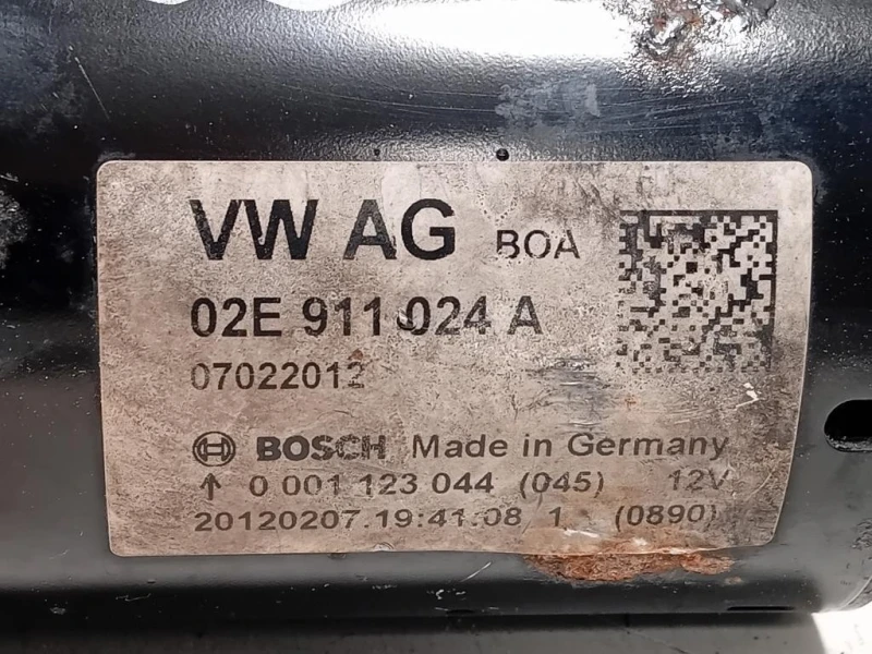 Motorino Avviamento 02E911024A Seat Ibiza V 6J5 2008