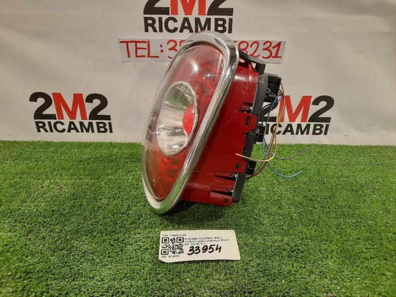 Fanale POST DX 7255912-05 Mini MINI Cooper R57 Cabrio 2007